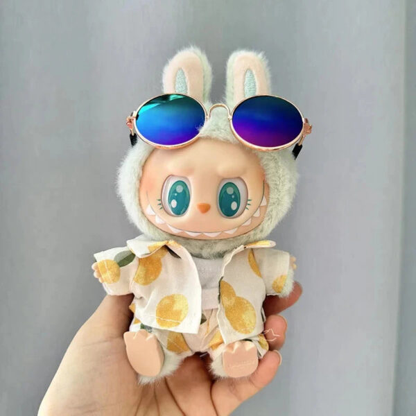 Labubu Clothes - Handmade Hawaii Beach Outfit
