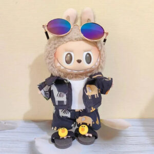 Labubu Clothes - Handmade Hawaii Beach Outfit