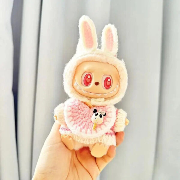 Labubu Clothes - Handmade Labubu Crochet Animal outfits