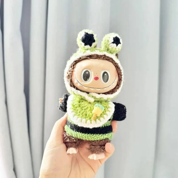 Labubu Clothes - Handmade Labubu Crochet Animal outfits