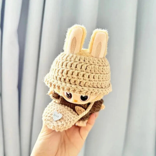 Labubu Clothes - Handmade Labubu Crochet Animal outfits