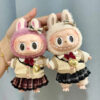 Labubu Clothes - Handmade Labubu School Uniform Outfit with Accessories
